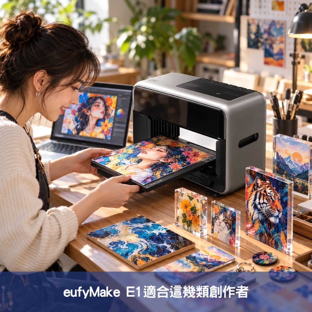 eufyMake E1適合這幾類創作者