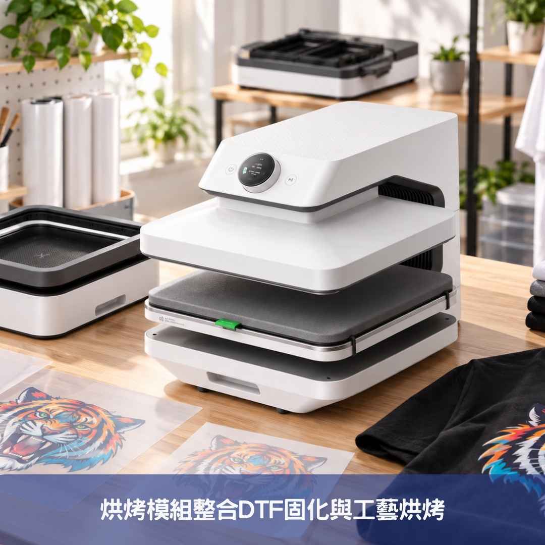 烘烤模組整合DTF固化與工藝烘烤