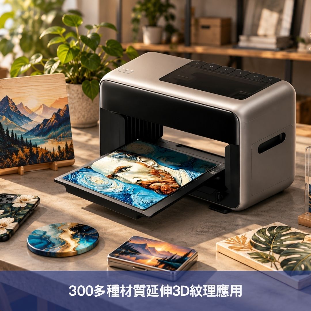 300多種材質延伸3D紋理應用